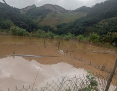 Vỡ đường ống dẫn nước thủy điện ở Sơn La