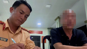 Đi ngược chiều làn 120km/h trên cao tốc Hà Nội - Hải Phòng, tài xế khai gì?