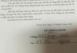 Con gái được cứu khỏi Campuchia, người đàn ông Pa Kô viết thư cảm ơn công an