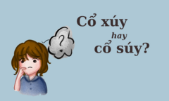 Cụm từ nhiều người tranh cãi: 'Cổ xúy' hay 'cổ súy'