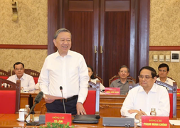 Tổng Bí thư, Chủ tịch nước phát biểu tại cuộc họp Tiểu ban Văn kiện Đại hội XIV