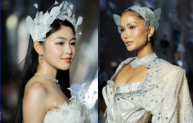 Con gái MC Quyền Linh hóa công chúa, Hoa hậu H'Hen Niê đeo trang sức 3,2 tỷ đồng