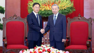 Tổng Bí thư, Chủ tịch nước Tô Lâm tiếp Bí thư Khu ủy Quảng Tây, Trung Quốc