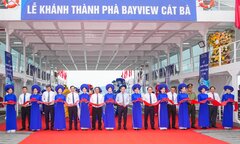 Hải Phòng: Khánh thành phà BayView ra đảo Cát Bà