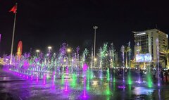 Màn trình diễn nhạc nước 'Đất nước trọn niềm vui' cuốn hút người dân Đà Nẵng