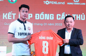 Mạc Hồng Quân tiếp tục khoác áo CLB Bình Định