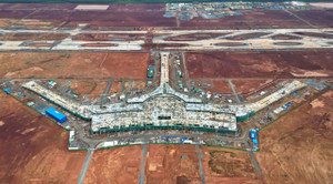 Diện mạo 'trái tim' sân bay Long Thành sau 1 năm thi công 