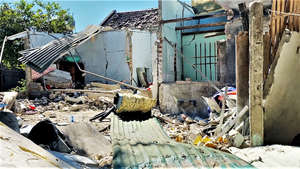 Hiện trường 2 vụ nổ liên tiếp, 4 người thương vong ở Nghệ An