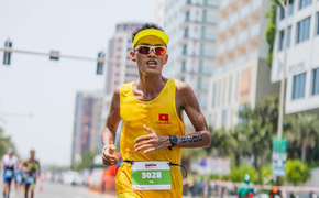 'Dị nhân' Nguyễn Văn Long và chuyến chạy từ Hà Nội vào TP.HCM