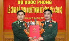 Cục trưởng Cục Trinh sát Võ Tiến Nghị được thăng quân hàm Thiếu tướng