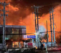 EVNSPC khẩn trương cấp điện trở lại sau vụ cháy trạm biến áp 220kV Cai Lậy