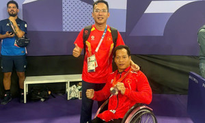 Đoàn Việt Nam giành huy chương đầu tiên tại Paralympic 2024