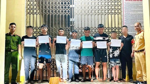 Bắt nhóm thanh thiếu niên ở Nghệ An dùng hung khí để giải quyết mâu thuẫn