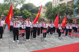 Hơn 50.000 học sinh huyện Thường Tín háo hức ngày hội khai trường
