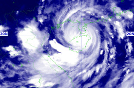 Bão Yagi giảm 1 cấp, cách Quảng Ninh 340km