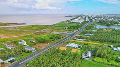 Thông xe tuyến đường ven biển gần 730 tỷ ở Kiên Giang