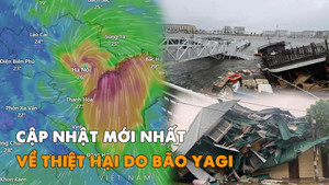 Bão số 3 đổ bộ, dải ven biển Việt Nam thiệt hại nặng nề