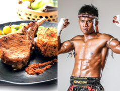 'Thánh Muay' Thái Lan tiết lộ thực đơn cho sức khoẻ vô địch