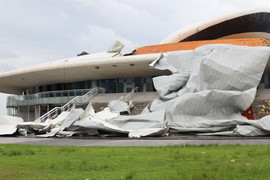 Hai công trình nghìn tỷ của Hạ Long bị tàn phá sau siêu bão Yagi