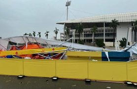 Sân Mỹ Đình khắc phục hậu quả bão Yagi, kịp tổ chức trận Việt Nam - Thái Lan