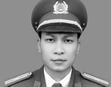 Thiếu tá Công an hy sinh khi làm nhiệm vụ đảm bảo an toàn trại giam trong bão