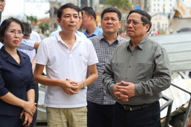 Thủ tướng tới Quảng Ninh, Hải Phòng chỉ đạo khắc phục hậu quả bão Yagi