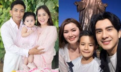 Sao Việt 10/9: Khánh Thi làm thôi nôi con gái, Đan Trường thân thiết bên vợ cũ