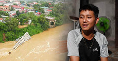 Người hùng lao ra dòng nước lũ cứu người trong vụ sập cầu Phong Châu