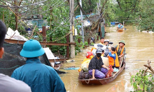 Hà Nội phát lệnh báo động lũ cấp 1 trên sông Hồng