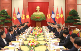 Tăng cường và nâng cao hiệu quả hợp tác toàn diện giữa Việt Nam - Lào 