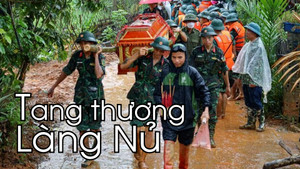 Vào hiện trường vụ sạt lở kinh hoàng, chứng kiến cảnh tang thương Làng Nủ