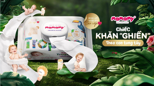 Khăn ướt Mamamy Tropical: Chiếc khăn 'ghiền' dành tặng riêng trẻ vùng nhiệt đới