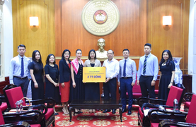 Chicilon Media góp 2 tỷ đồng ủng hộ đồng bào miền Bắc khắc phục hậu quả sau bão