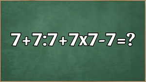 Phép tính cộng trừ đơn giản vẫn khiến 90% người giải sai