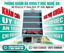 Phòng khám đa khoa Y học Nghệ An - nơi trao gửi niềm tin của bệnh nhân