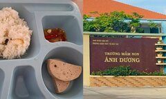 Xác minh tin khay cơm của giáo viên mầm non 30.000 đồng chỉ có 2 miếng chả