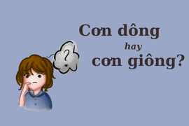 Nhiều người tranh cãi: 'Cơn dông' hay 'cơn giông'?