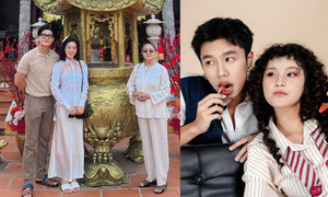 Sao Việt 16/9: Lệ Quyên đưa mẹ và bạn trai đi cúng Tổ nghề, Chải - Pu tình tứ