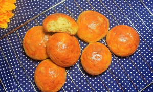 Cách làm bánh khoai lang trứng bổ dưỡng, lạ miệng