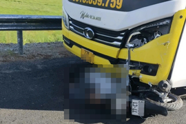 Đi họp phụ huynh cho con, hai vợ chồng ở Bình Định bị tai nạn chết tại chỗ