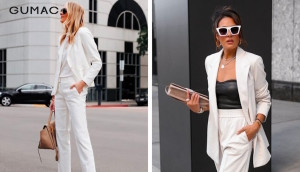 Ý tưởng phối đồ trắng