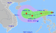 Hai kịch bản khi áp thấp mạnh lên thành bão số 4 ảnh hưởng đến Việt Nam