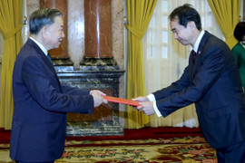 Tổng Bí thư, Chủ tịch nước Tô Lâm tiếp tân Đại sứ Trung Quốc