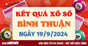 XSBTH 19/9 - Kết quả xổ số Bình Thuận hôm nay 19/9/2024 - XSBTH thứ Năm