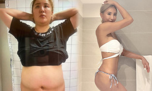 Sao Đài Loan giảm 50kg nhờ áp dụng quy tắc ăn tối này