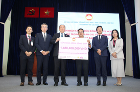 Tập đoàn AEON hỗ trợ người dân bị ảnh hưởng bão, lũ với trị giá gần 2,5 tỷ đồng