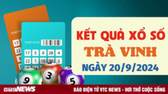 XSTV 20/9 - Kết quả xổ số Trà Vinh hôm nay 20/9/2024 - XSTV thứ Sáu