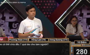 Câu hỏi từng khiến thí sinh Đường lên đỉnh Olympia phải 'đứng hình'