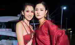 Anh Thư, Vũ Thu Phương hội ngộ trên sàn diễn thời trang sau tin đồn bất hòa