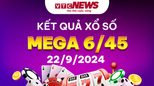 Vietlott 22/9 - Kết quả xổ số Vietlott hôm nay 22/9/2024 - Xổ số Mega 6/45 22/9